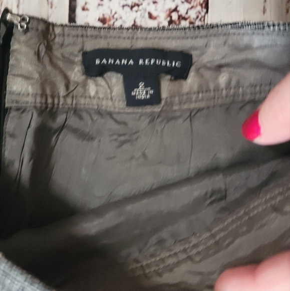 Banana Republic S2 Wool Lined Skirt - Picture 2 of 6